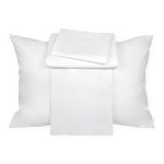 Juego de Sábanas Lisas Blancas 144H 2 Plazas – Chiteco by Lourdes