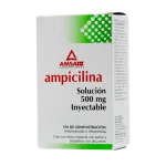 AMPICILINA 500 MG SOL INY C/1 AMP 2 ML T1141