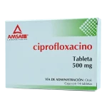 CIPROFLOXACINO 500 MG C/14 TAB T1498