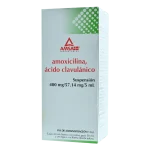 AMOX/AC CLAVULANICO 400/57.14MG SUS 50ML T1135