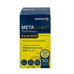 META LINE 10 PROBIOTICOS 600 MG C/30 CAP T2432