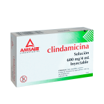 CLINDAMICINA 600 MG/4 ML SOL INY C/1 AMP T1518