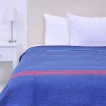 Frazada Térmica Queen / Líneas Azul – Plumetti