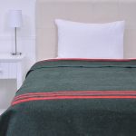 Frazada Térmica Single / Líneas Verde – Plumetti