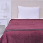 Frazada Térmica Single / Líneas Rojo – Plumetti