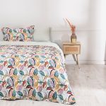 Quilt + Sábana Estampado 1.5 Plaza / Sofía – Mashini