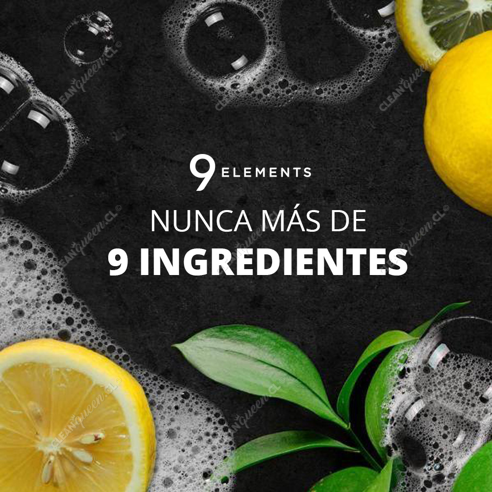 Limpiador Multiuso 9 Elements Limón 532 ml