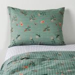 Juego de Sábanas Estampadas 144 Hilos 1.5 Plazas / Sarah Aqua – American Family by Cannon