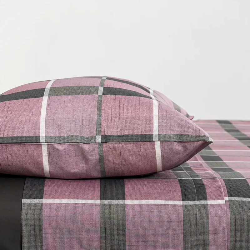 Juego de Sábanas Estampada 200 Hilos 1.5 Plazas / Checks – Cannon