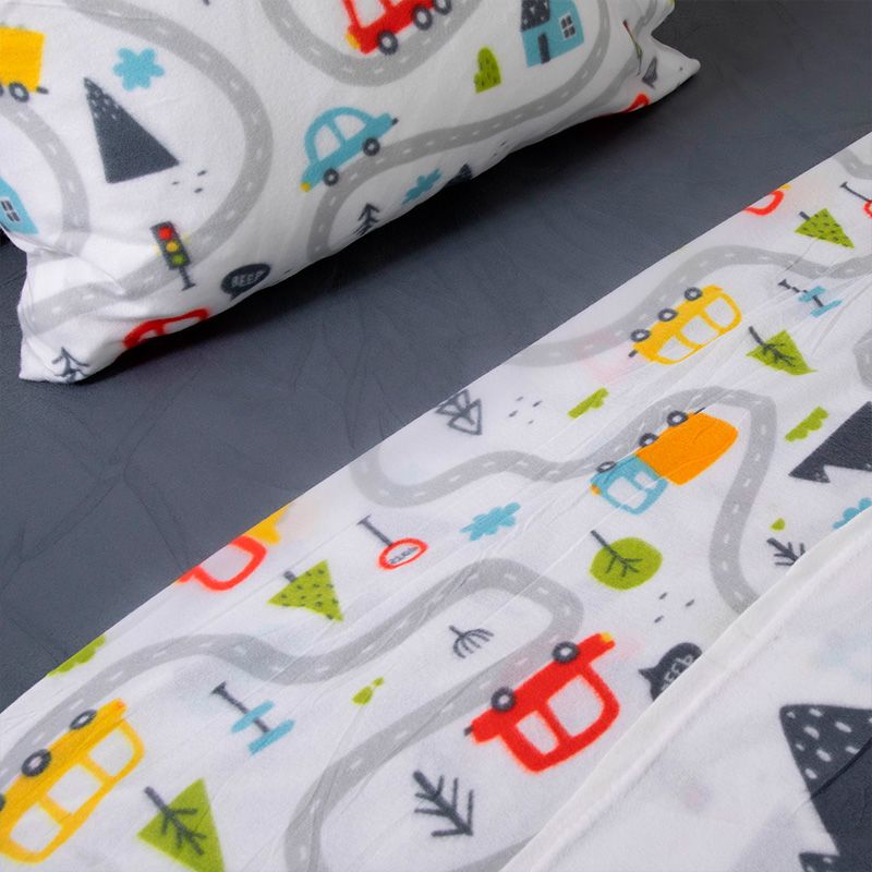 Sábanas Polar Kids 1.5 Plazas / Autos – Doral