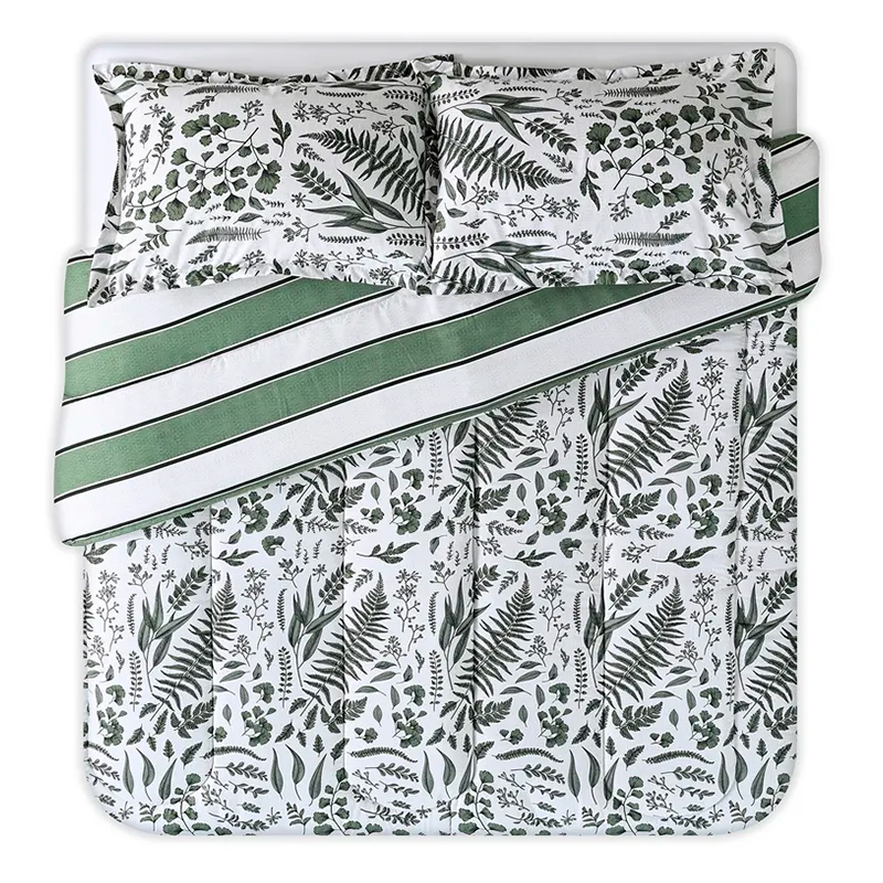 Plumón Estampado 2 Plazas / Greenery – Cannon