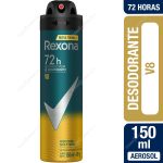 Desodorante Aerosol Hombre Rexona V8 150 ml