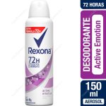 Desodorante Aerosol Mujer Rexona Active Emotion 150 ml