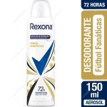 Desodorante Aerosol Mujer Rexona Fútbol Fanáticas 150 ml