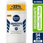 Desodorante Barra Hombre Nivea Men Sensitive Protect 54 g