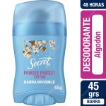 Desodorante Barra Invisible Secret Algodón 45 g