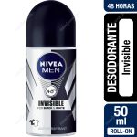 Desodorante Roll-On Hombre Nivea Black & White Invisible 50 ml