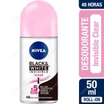 Desodorante Roll-On Mujer Nivea Black & White Invisible Clear 50 ml