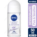 Desodorante Roll-On Mujer Nivea Pure & Sensitive 50 ml