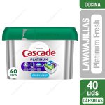 Detergente Lavavajillas Cápsulas Cascade Platinum Fresh 40 un
