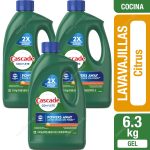 Detergente Lavavajillas Gel Cascade Citrus 3 x 2.12 Kg