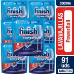 Detergente Lavavajillas Tabletas Finish Power 7 x 13 Unid