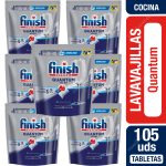 Detergente Lavavajillas Tabletas Finish Quantum 7 x 15 Unid