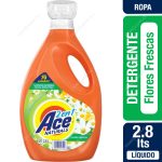 Detergente Líquido Ace Naturals Flores Frescas 2.8 L