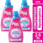 Detergente Líquido Hipoalergénico Concentrado The Pink Stuff 3 x 960 ml