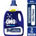 Detergente Líquido Omo Matic Ultra Power Botella 3 L