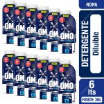 Detergente Líquido Omo Ultra Power Diluible 12 x 500 ml