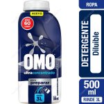 Detergente Líquido Omo Ultra Power Diluible 500 ml