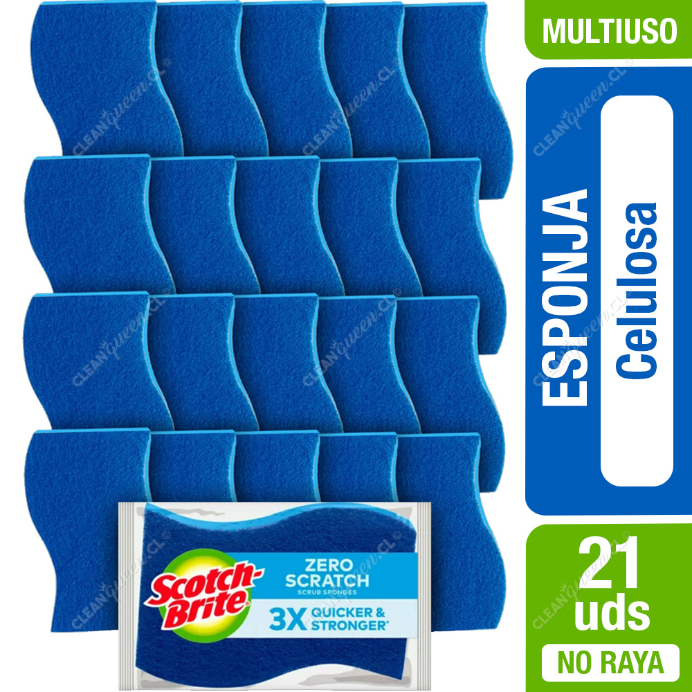 Esponja Celulosa Scotch-Brite 21 un