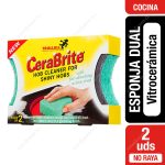 Esponja Dual para la Vitrocerámica CeraBrite Trollull 2 Unid