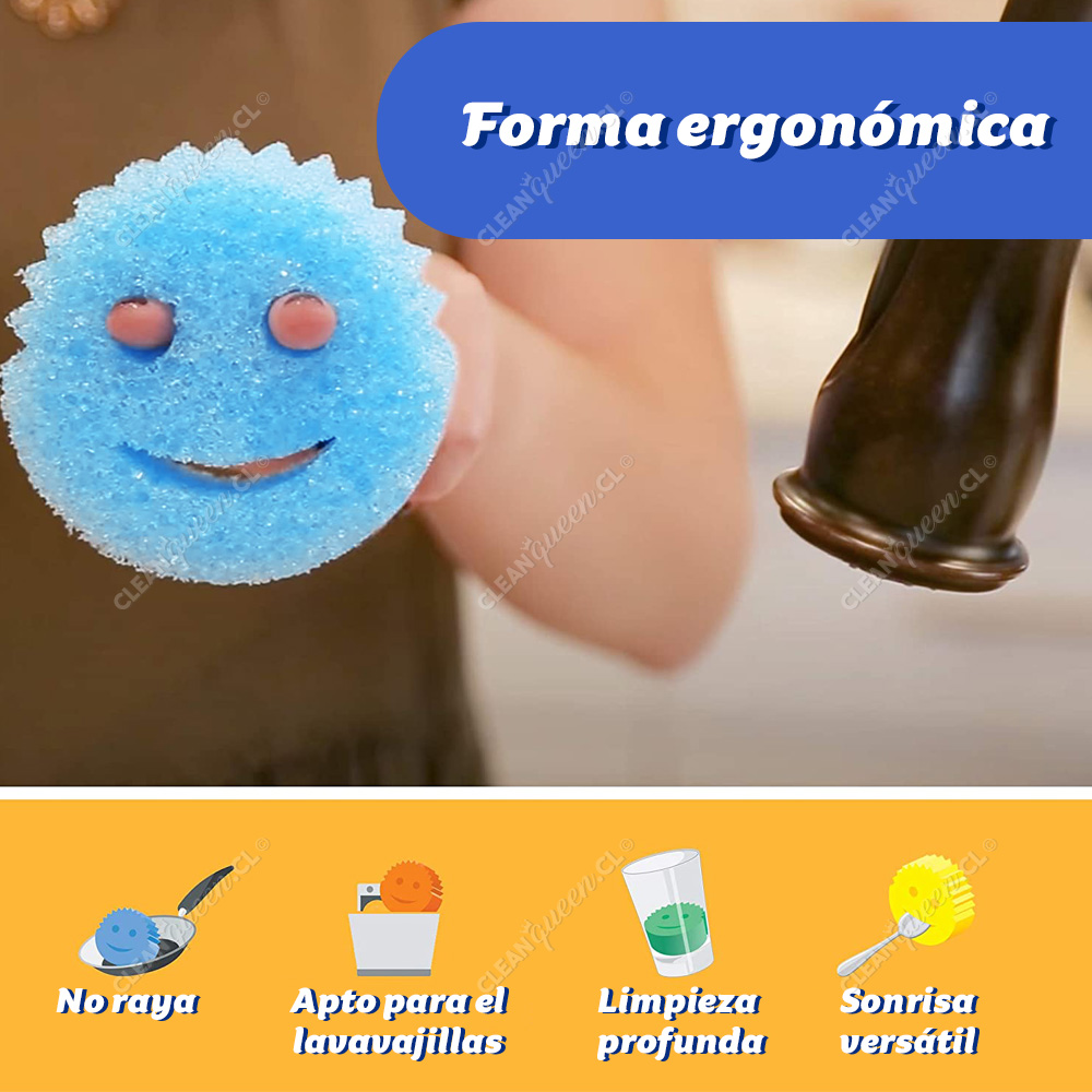 Esponja Scrub Daddy 3 x 1 Unid