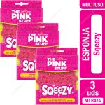 Esponja Sqeezy The Pink Stuff 3 un