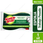 Esponja Trabajo Pesado Scotch-Brite 1 un