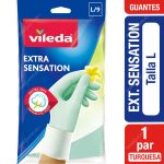 Guantes Extra Sensation Vileda Talla L