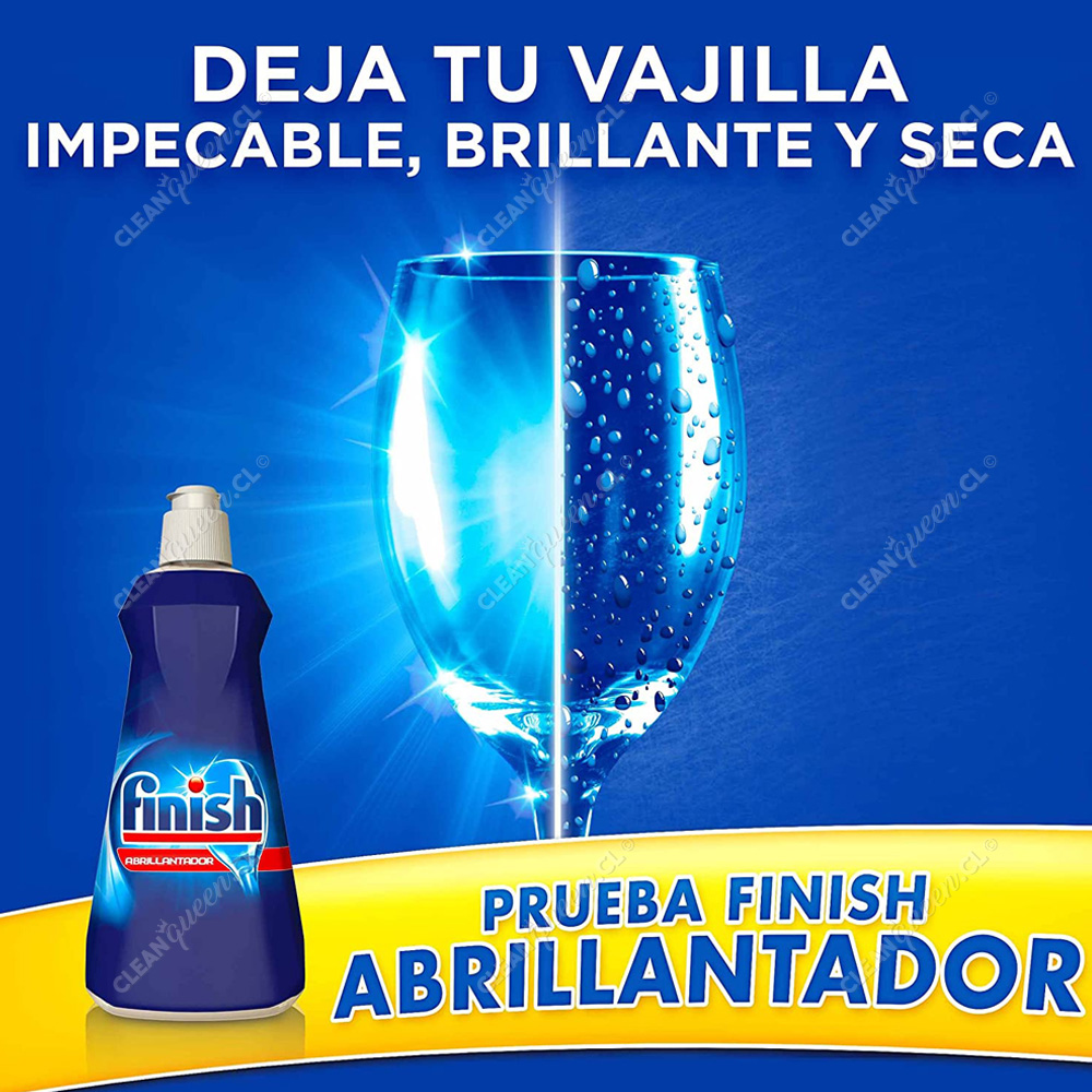 Lavavajilla Finish Abrillantador 12 x 400 ml