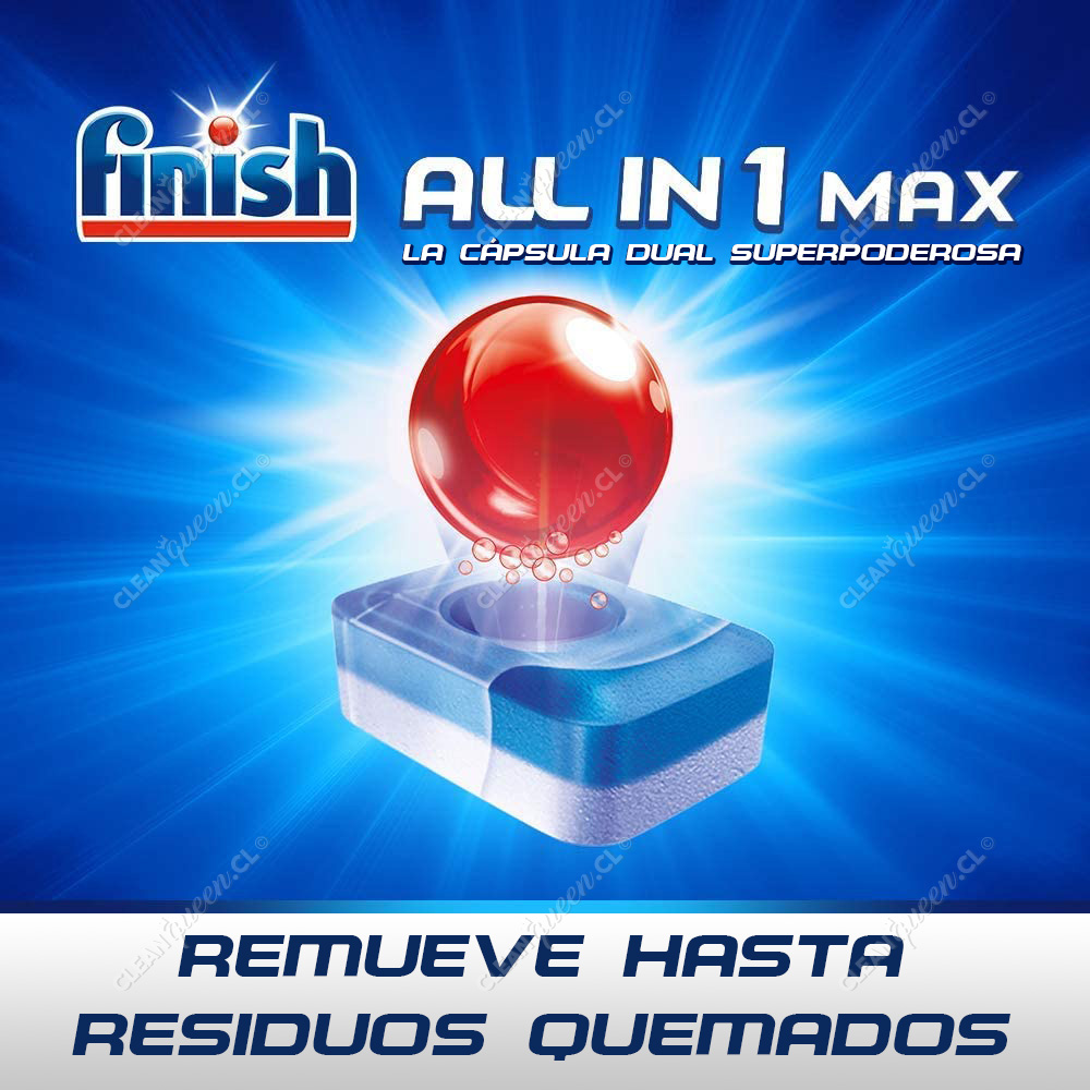 Detergente Lavavajillas Tabletas Finish Power 7 x 13 Unid