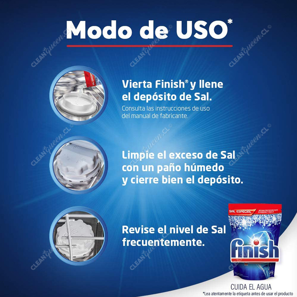Lavavajilla Finish Sal Antisarro 12 x 1 Kg
