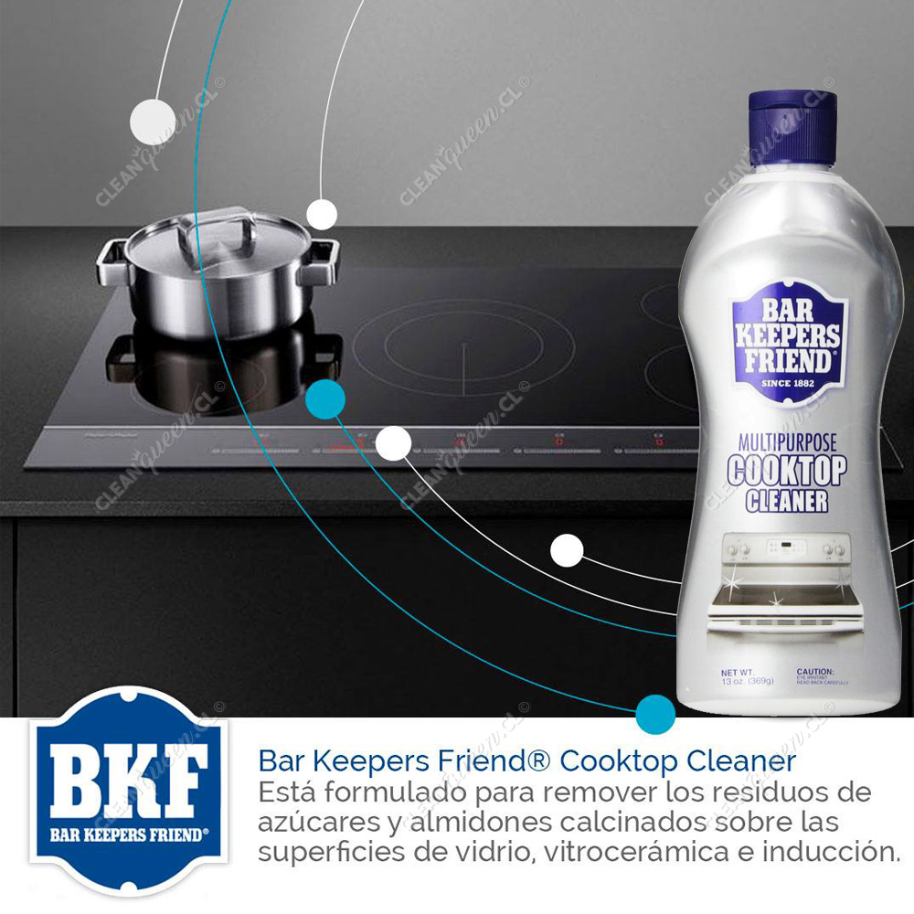 Limpiador Vitrocerámica BKF Cooktop Cleaner Crema 369 g