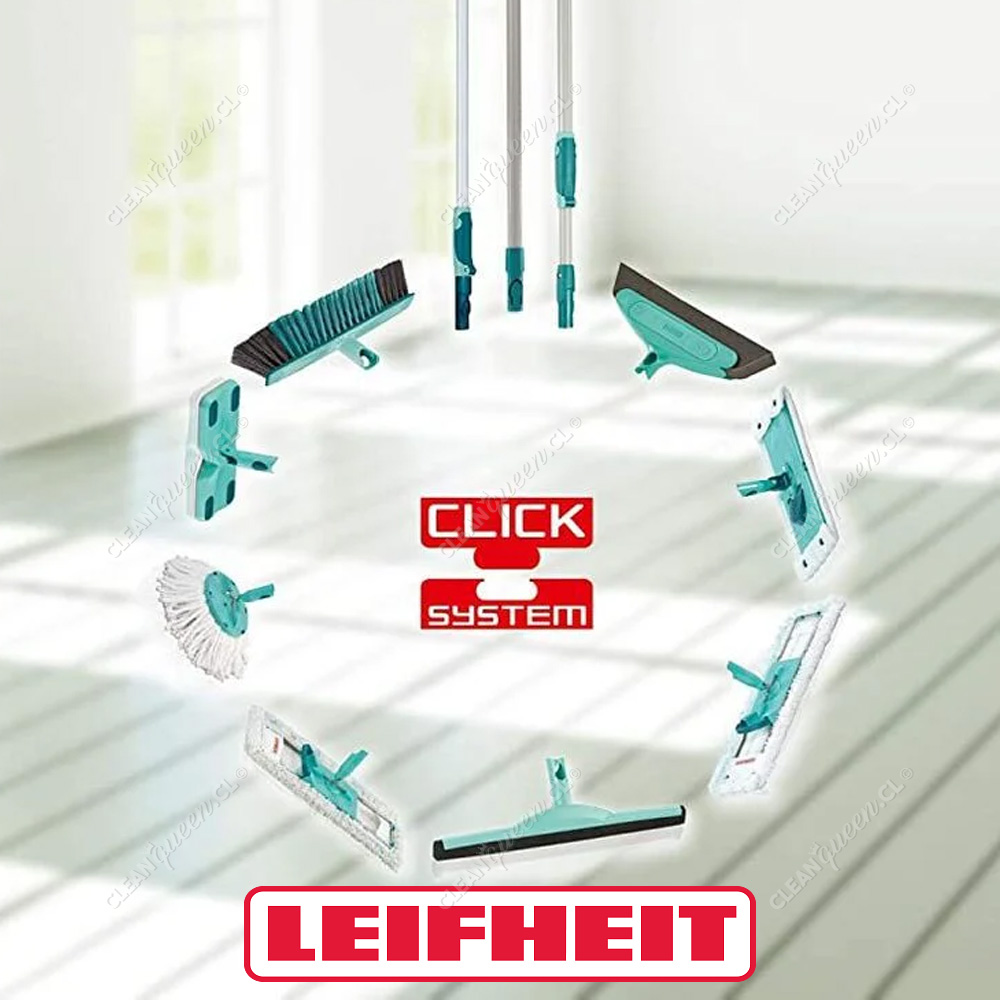 Mango Telescópico Leifheit Click System 80 – 135 cm 1 Unid