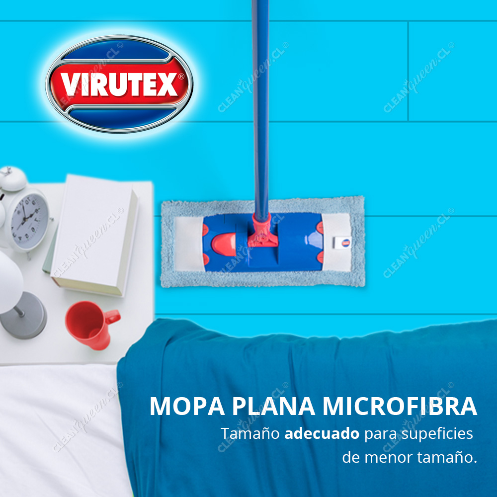 Mopa Plana Microfibra Virutex Set