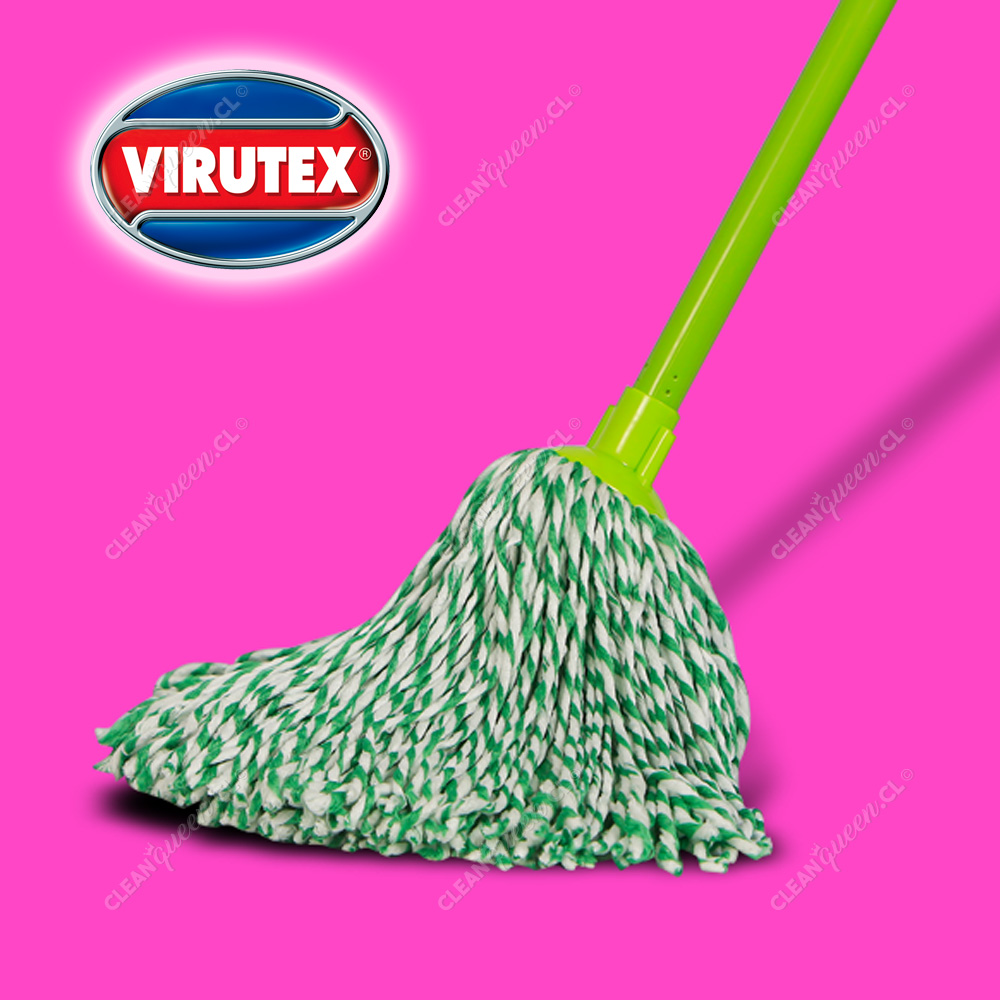 Mopa Redonda Microfibra Virutex Repuesto
