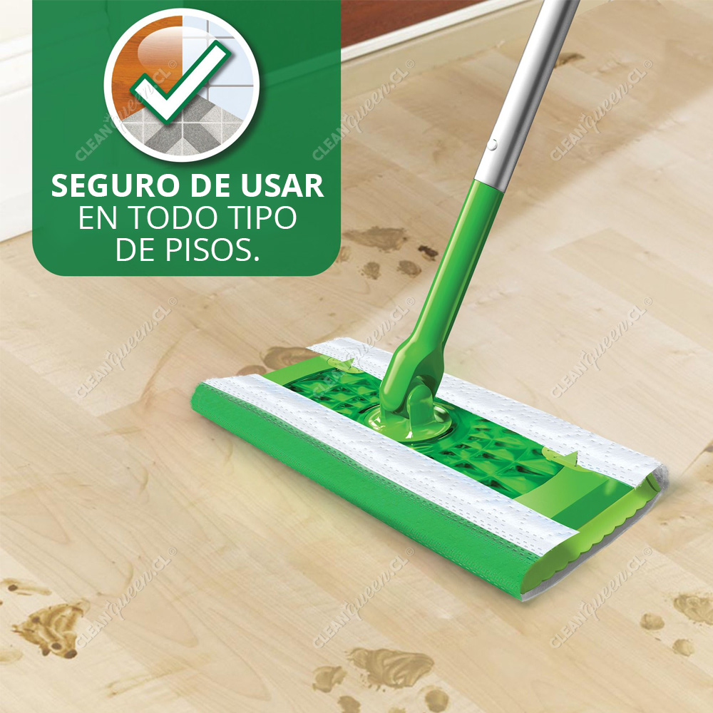Repuesto Mopa Swiffer Paño Húmedo 12 Unid