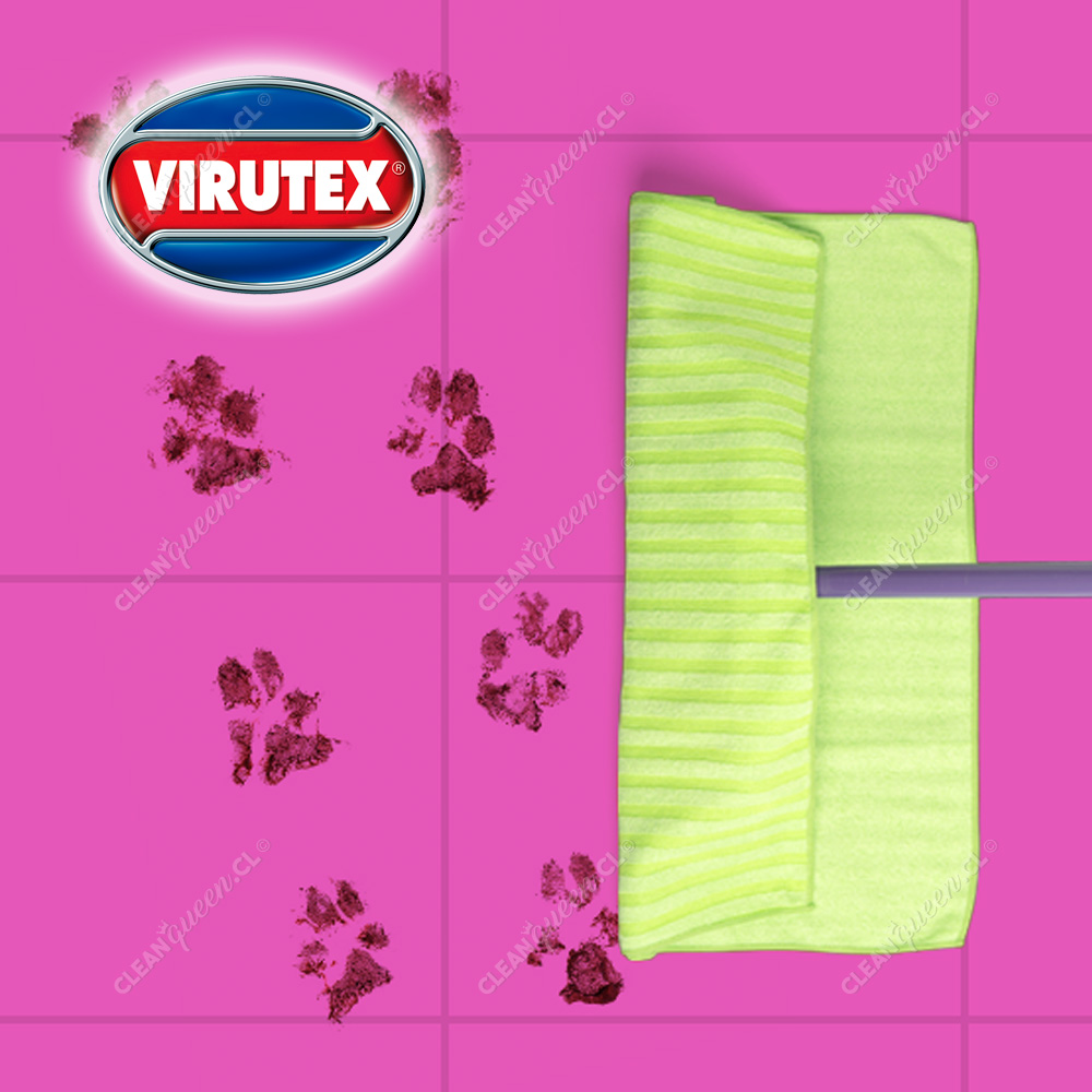 Trapero Microfibra Limpieza Profunda 50 x 60 cm Virutex 1 Unid